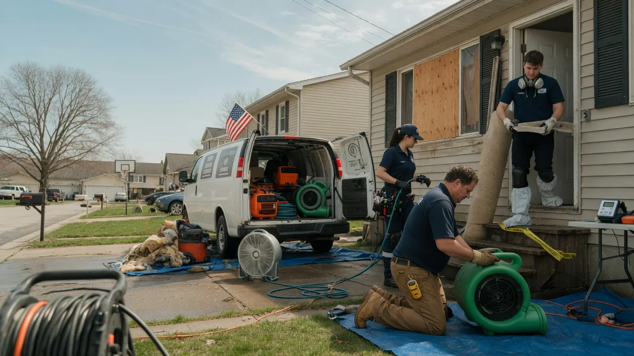 Water Damage Restoration in Elderton, PA near me